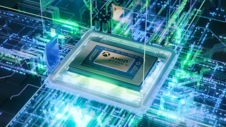 Процессор AMD Ryzen AI Z2 Extreme в ROG Xbox Ally X (Источник изображения: AMD, Microsoft Gaming)