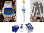 Часы DW-5600 от Casio с тематикой Gundam имеют прозрачный дизайн, цвета, вдохновленные RX-78-2, и специальную упаковку.