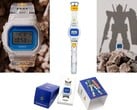 Часы DW-5600 от Casio с тематикой Gundam имеют прозрачный дизайн, цвета, вдохновленные RX-78-2, и специальную упаковку.