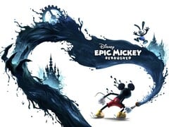 Официальный рекламный ключевой иллюстративный материал к игре «Disney Epic Mickey: Rebrushed».