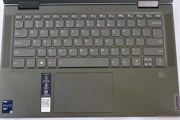 Размер клавиш, используемый шрифт, их тактильный отклик - все это у линеек Yoga и IdeaPad теперь общее