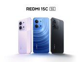 Redmi 15C 5G доступен в полуночном синем, сумеречном фиолетовом и полуночном черном цветах (Источник изображения: Redmi)