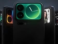 Дизайн задних дисплеев моделей Xiaomi 17 Pro и Pro Max.