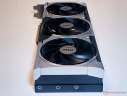 Тройные вентиляторы Torx 5.0 в RTX 5070 Ti Ventus 3X OC могут быть довольно шумными под нагрузкой