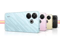 Xiaomi предлагает Redmi 13 в цветовых вариантах Midnight Black, Ocean Blue, Pearl Pink и Sandy Gold. (Источник изображения: Xiaomi)