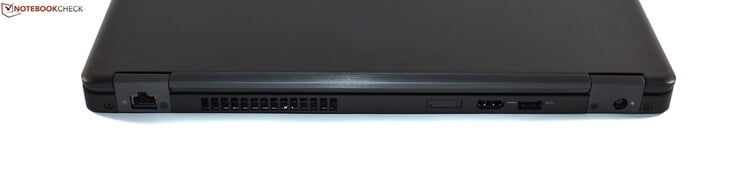 Задняя сторона: Ethernet, слот SIM, HDMI, USB 3.0 Type-A, разъем питания