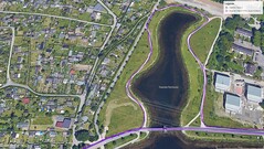 Тест GNSS: Кругосветное путешествие по озеру