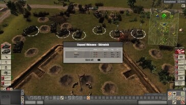 На картинке: Скриншот игрового процесса из игры Men of War: Assault Squad.
