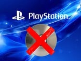 Логотип PlayStation, изображённый над диском PS5