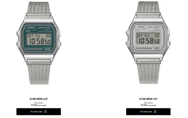 (Источник изображения: Casio Japan)