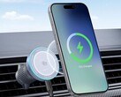 Новый аксессуар от Ugreen - это обновленная версия магнитного беспроводного автомобильного зарядного устройства MagFlow мощностью 25 Вт (на фото)