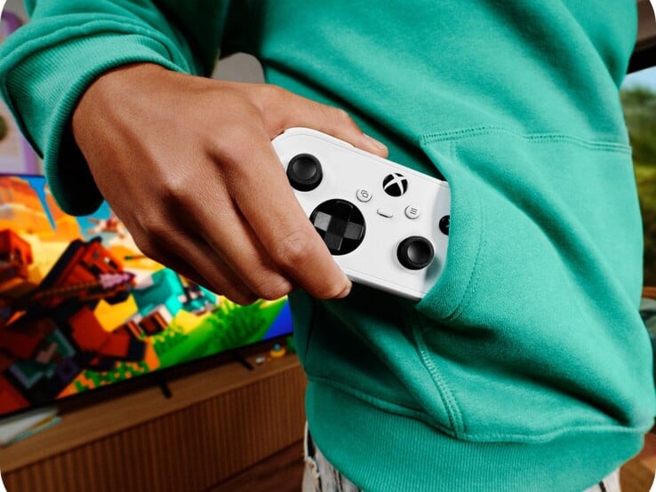 Xbox Nano Controller разработан так, чтобы помещаться в большинстве карманов