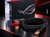 Кабель Ethernet Asus ROG Zoom Cat. 8 обеспечивает пропускную способность 40 Гбит/с.