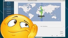 Вот и снова. Программа установки Debian.