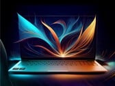 Художественное изображение ноутбука на базе процессора AMD Ryzen AI серии 400.