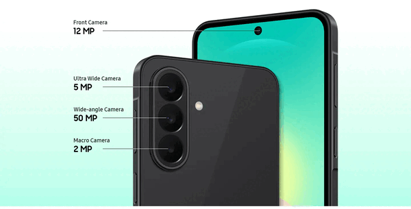 Galaxy A27 5G оснащен тройной задней камерой.