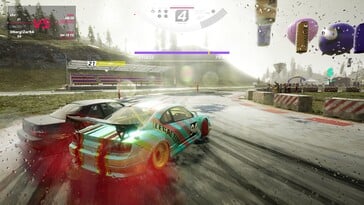 На снимке: скриншот игрового процесса из игры «OverDrift Festival».