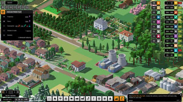 На изображении: скриншот игрового процесса из игры «Urbek City Builder».