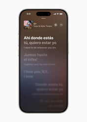 Перевод текстов песен в режиме реального времени в Apple Music (источник изображения: Apple)