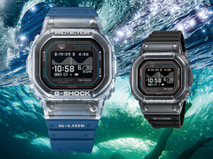 Синяя модель GBX-H5600-2 (слева) и чёрная модель GBX-H5600-1 (справа) от Casio.