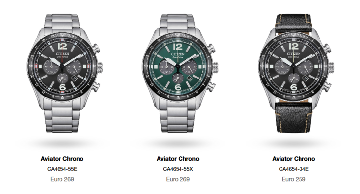 Новые часы Citizen OF Collection Aviator. (Источник изображения: Citizen)