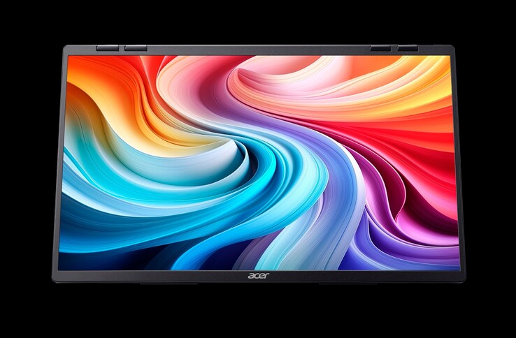 Acer PD243Y E в конфигурации с одним дисплеем. (Источник изображения: Acer)