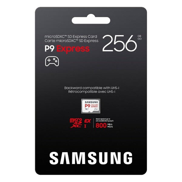 Карта microSD Express Samsung P9 Express имеет шесть защит и 3-летнюю гарантию. (Источник изображения: Samsung)