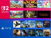 Показаны эксклюзивные игры для Switch 2 и PS5 (Источник изображения: Nintendo of America, Sony PlayStation с правками)