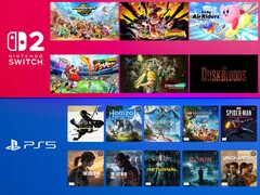 Показаны эксклюзивные игры для Switch 2 и PS5 (Источник изображения: Nintendo of America, Sony PlayStation с правками)