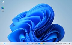 Рабочий стол Winux Linux с Microsoft Edge и внешним видом, вдохновленным Windows