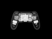 Рентгеновское изображение контроллера PlayStation 3 с видимыми внутренними компонентами