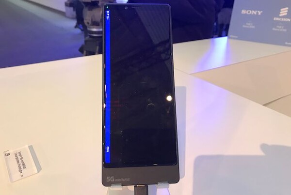Прототип Sony 5G mmWave на выставке MWC 2019. (Источник изображения: AnandTech)