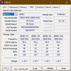 CPU-Z SPD