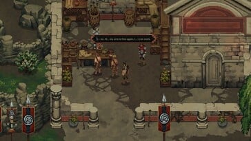 Изображение нескольких персонажей в Drova - Forsaken Kin.