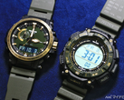 Casio Pro Trek PRW-61ANS-3 и PRG-340ANS-3 слева направо, на фото. (Источник изображения: MyNavi.jp)