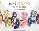 Шесть смарт-часов Garrack Madoka Magica представлены вместе с персонажами аниме, которых они олицетворяют.