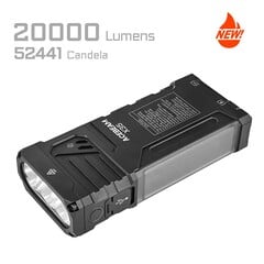 Acebeams X35 с боковым освещением и тремя мощными передними светодиодами.
