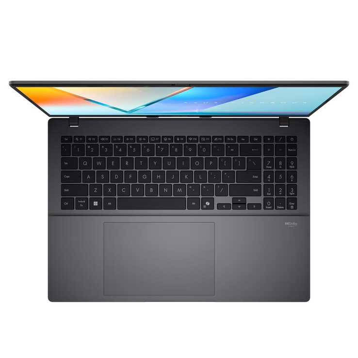 Vivobook имеет нумпад и довольно большой тачпад (Источник изображения: Asus)