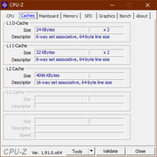 CPU-Z Caches