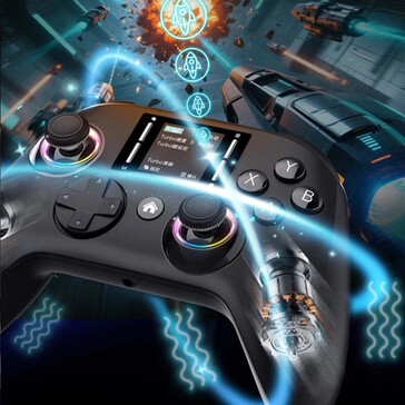 Управление движением с помощью гироскопа входит в комплект поставки