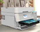 Струйный принтер "все в одном" Epson EcoTank ET-3950 - одна из двух анонсированных новых моделей с большими резервуарами для чернил и высоким рабочим циклом для больших объемов печати дома или на работе. (Источник изображения: Epson)