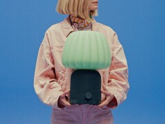 Лампа с Bluetooth-динамиком Kulglass сочетает в себе динамик и лампу. (Источник изображения: IKEA)