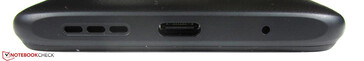 Нижняя грань: динамик, порт USB Type-C, микрофон
