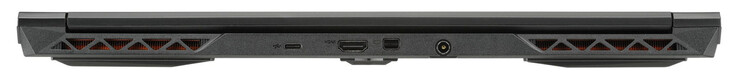 Задняя сторона: USB 3.2 Gen 2 (USB-C), HDMI, Mini DisplayPort 1.4, разъем питания