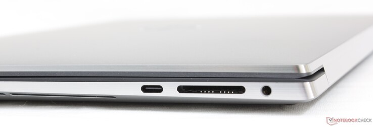 Справа: USB-C 3.2 Gen 2 (PowerDelivery, DisplayPort), SD, аудио 3.5 мм