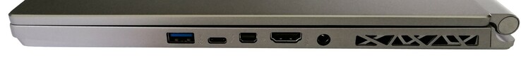 Правая сторона: USB 3.1, Thunderbolt 3, MiniDisplayPort, HDMI, разъем питания