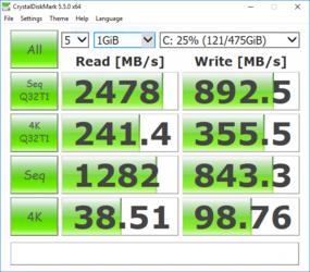 CrystalDiskMark 5.5