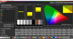 CalMAN ColorChecker (после калибровки)