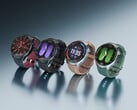 Часы Moto Watch Ultra в четырёх вариантах отделки, представленных при запуске.