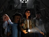 Рекламный визуальный материал в стиле хоррор от Roblox